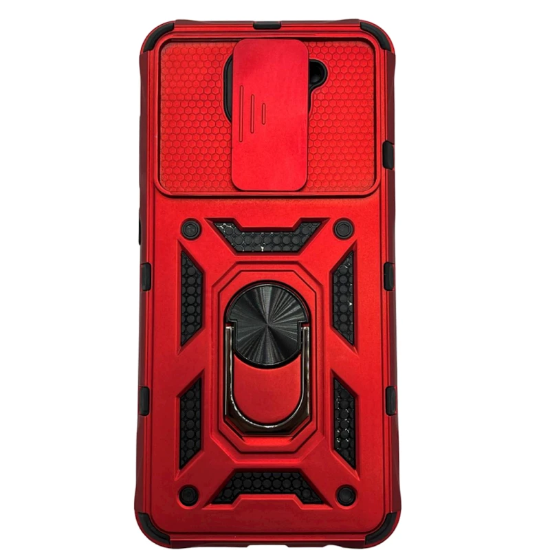 Çexol Robot Xiaomi Redmi Note 9 üçün, qırmızı