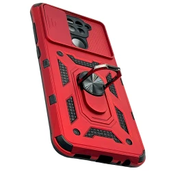 Çexol Robot Xiaomi Redmi Note 9 üçün, qırmızı