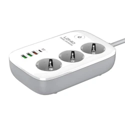Сетевой фильтр LDNIO SEW3452 Wifi Smart Power Strip White