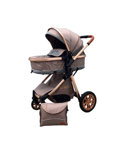 Çoxfunksiyalı uşaq arabası Kidilo V 91 qızılı