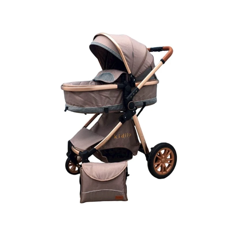 Çoxfunksiyalı uşaq arabası Kidilo V 91 qızılı Çoxfunksiyalı uşaq arabası Kidilo V 91 qızılı