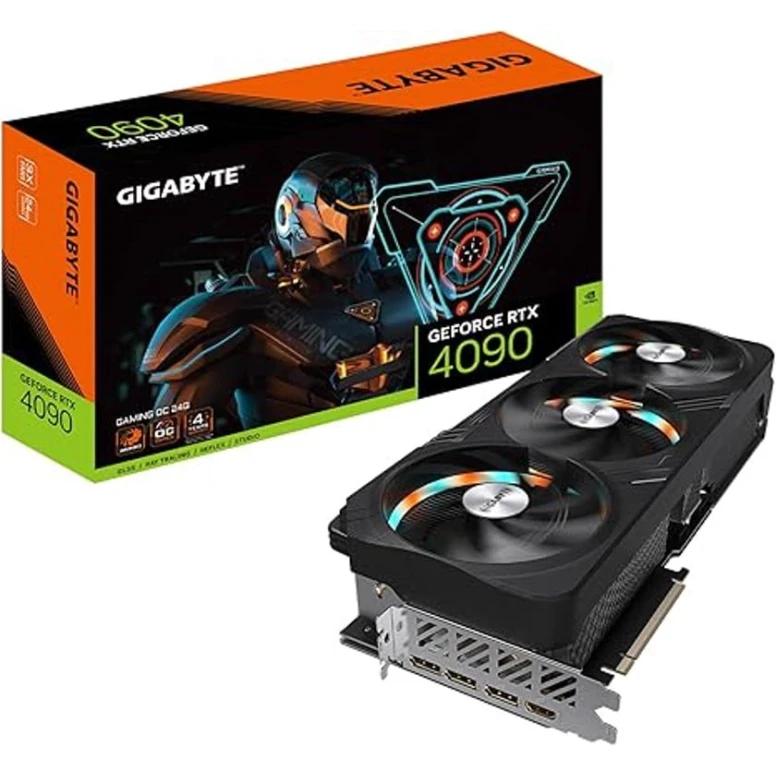 Видеокарта Gigabyte GeForce RTX4090 Gaming 24GB Видеокарта Gigabyte GeForce RTX4090 Gaming 24GB