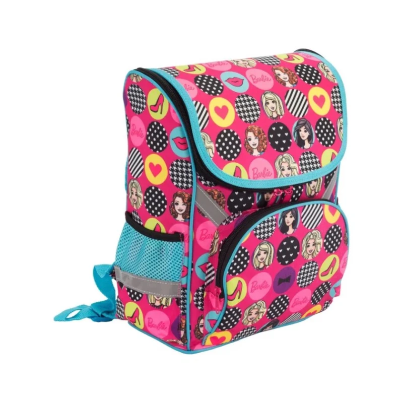 Dəst Barbie BREB-MT2-131-Set31, bel çantası, qələmdan və ayaqqabı torbası, çəhrayı