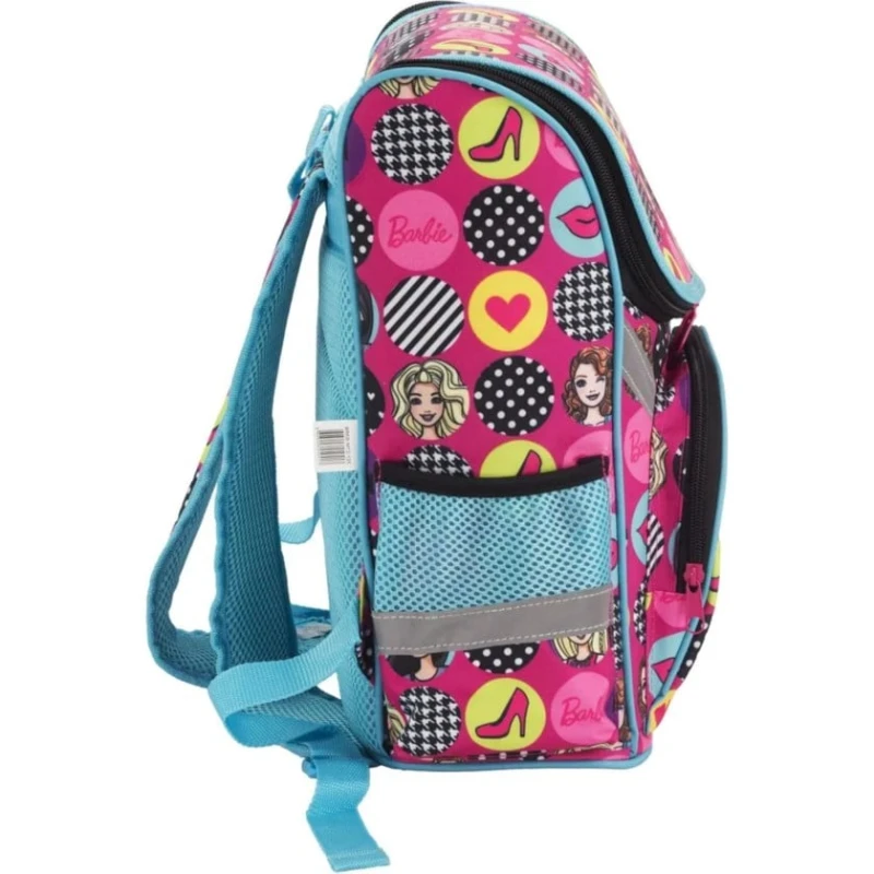 Dəst Barbie BREB-MT2-131-Set31, bel çantası, qələmdan və ayaqqabı torbası, çəhrayı