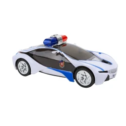 Полицейская машина 89-138B, 25x11x10 см, от 3 лет, белая