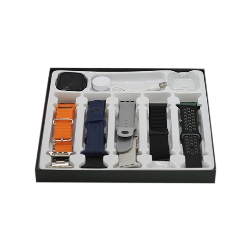 Беспроводные умные часы Foni FN-W101 Ultra Black (ASATSM470144)