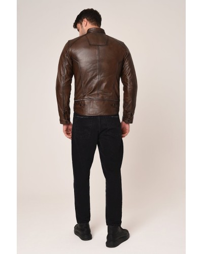 Kişilər üçün gödəkçə Vexo Moto M1243606-22, ölçü M, Brown