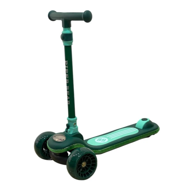 Uşaqlar üçün samokat M6746, boz/yaşıl