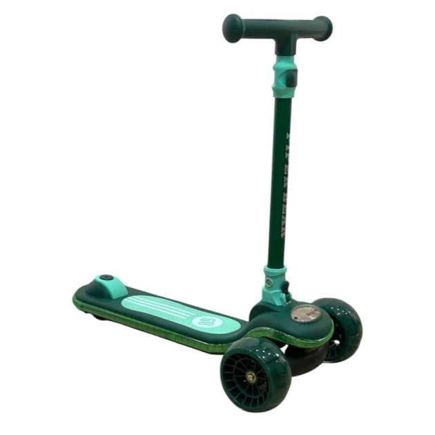 Uşaqlar üçün samokat M6746, boz/yaşıl