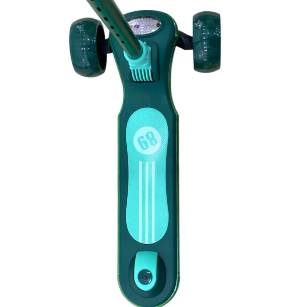 Uşaqlar üçün samokat M6746, boz/yaşıl