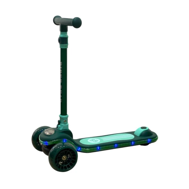 Uşaqlar üçün samokat M6746, boz/yaşıl