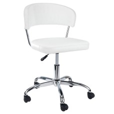 Ofis kreslosu JYSK Snedsted, 53x74/84x56 sm, ağ