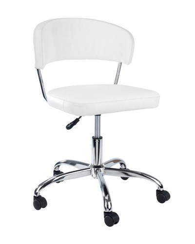 Ofis kreslosu JYSK Snedsted, 53x74/84x56 sm, ağ
