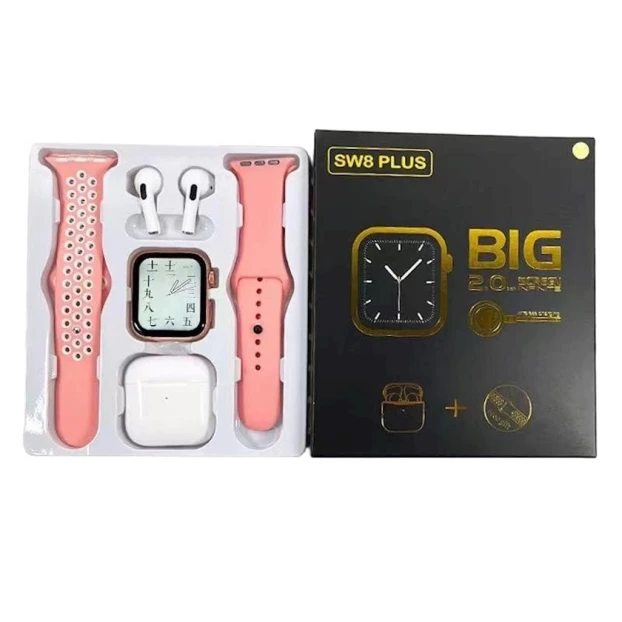 Ağıllı saat Smart Watch SW8 Plus Pink