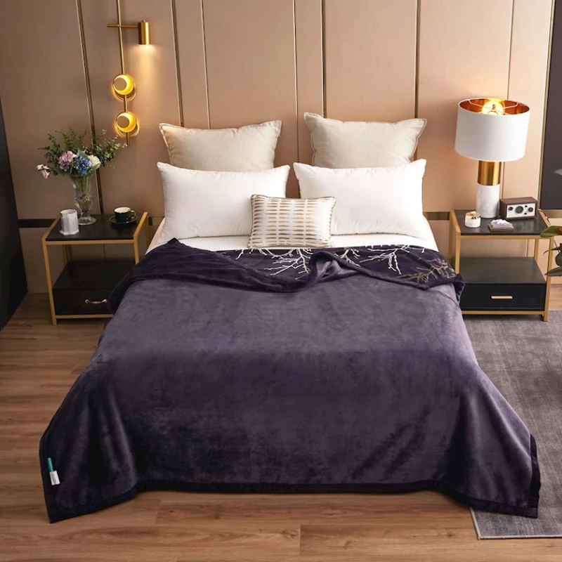 Örtük ET-1239, 200x230 sm, avro, ipək/bambuk, bənövşəyi Örtük ET-1239, 200x230 sm, avro, ipək/bambuk, bənövşəyi