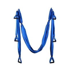Гамак для йоги WS0693, синий