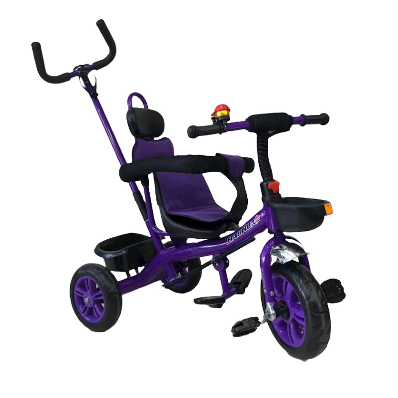 Uşaq üçün üçtəkərli velosiped 02T-1 Bənövşəyi