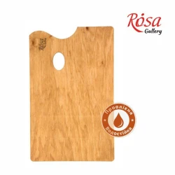 Палитра прямоугольная Rosa Gallery, деревянная, 45.5x28.5 см
