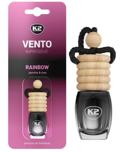 Avtomobil üçün ətirləndirici K2 Vento Impressive Rainbow Jasmine&Rose, 8 ml