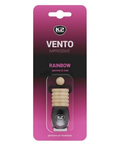 Avtomobil üçün ətirləndirici K2 Vento Impressive Rainbow Jasmine&Rose, 8 ml