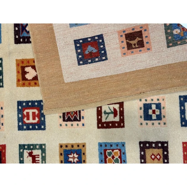 Ковер ручного производства Natural Halı 121x173 см, шерсть, разноцветный