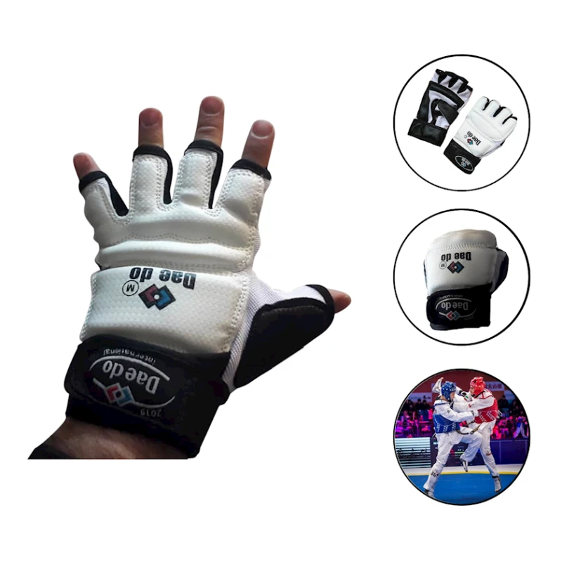 Taekvando üçün əlcəklər Dae Do 1480, ağ, L Taekvando üçün əlcəklər Dae Do 1480, ağ, L