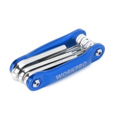 Altıbucaqlı açarlar dəsti Workpro WP222024, 9 əd