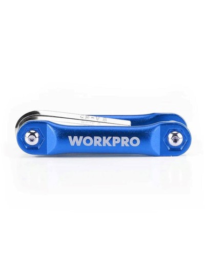 Altıbucaqlı açarlar dəsti Workpro WP222024, 9 əd