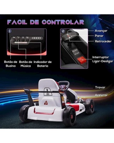 Uşaqlar üçün elektrik avtomobil, 3–6 km/s, 4-8 yaş, 116x74x57.5 sm