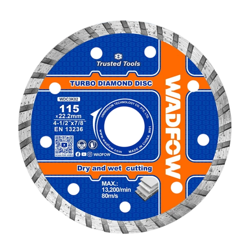 Диск алмазный Wadfow WDC3K02/115 мм