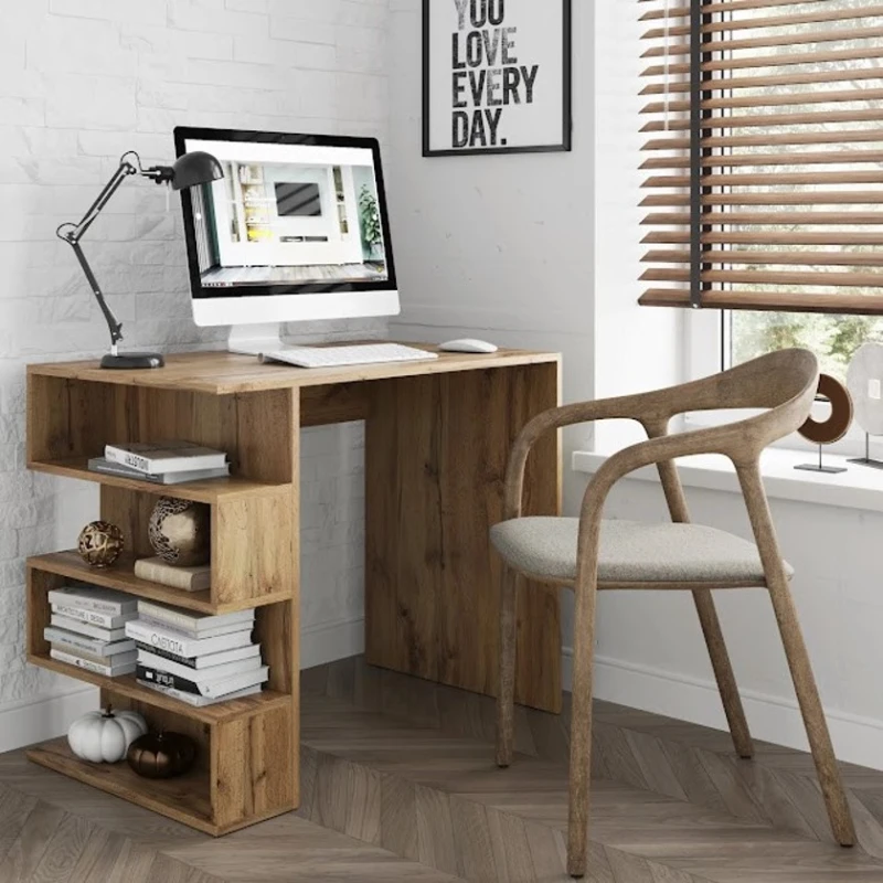 Компьютерный стол Art_Komp_Masası 37, коричневый, 74x90x56 см