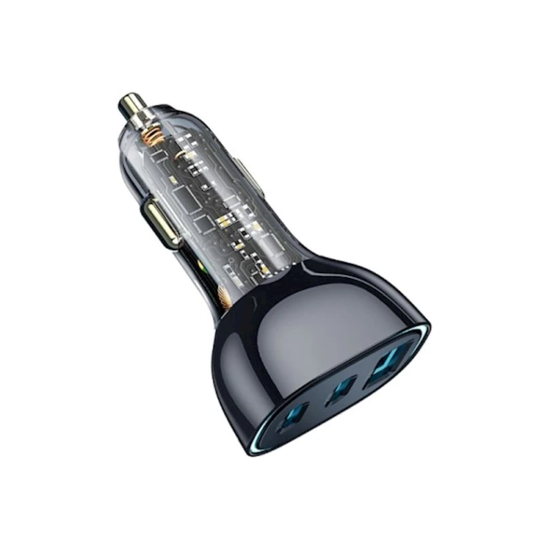 Зарядное устройство для автомобиля Wiwu PC700 80W Gray Зарядное устройство для автомобиля Wiwu PC700 80W Gray