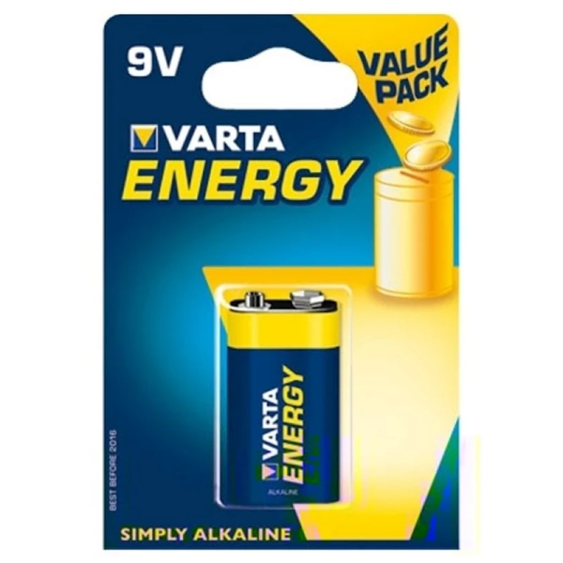 Батарейка Varta Energy 9V Батарейка Varta Energy 9V