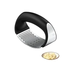 Пресс для чеснока Benefse, нержавеющая сталь, серебристый Пресс для чеснока Benefse, нержавеющая сталь, серебристый