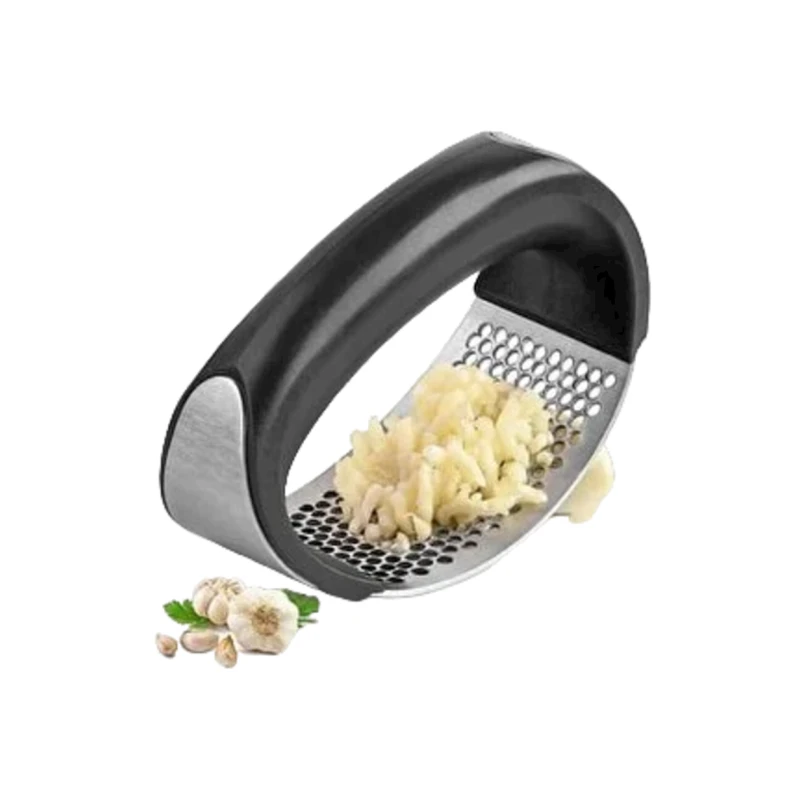 Пресс для чеснока Benefse, нержавеющая сталь, серебристый Пресс для чеснока Benefse, нержавеющая сталь, серебристый