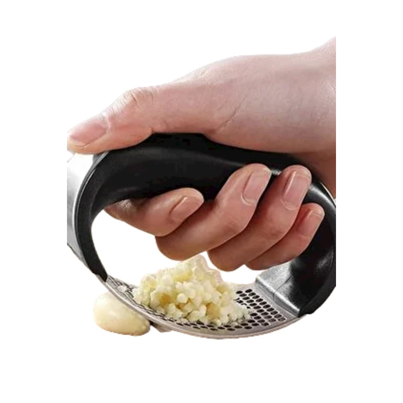 Пресс для чеснока Benefse, нержавеющая сталь, серебристый Пресс для чеснока Benefse, нержавеющая сталь, серебристый