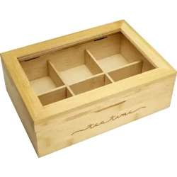 Органайзер для чая Ideenwelt бамбук, Коричневый