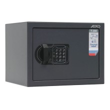 Ofis seyfi AIKO T 230, elektron kodlu, tünd boz