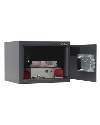 Ofis seyfi AIKO T 230, elektron kodlu, tünd boz