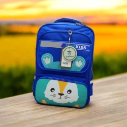 Школьный рюкзак UU-SS-018, полиэстер, синий, 30х35 см