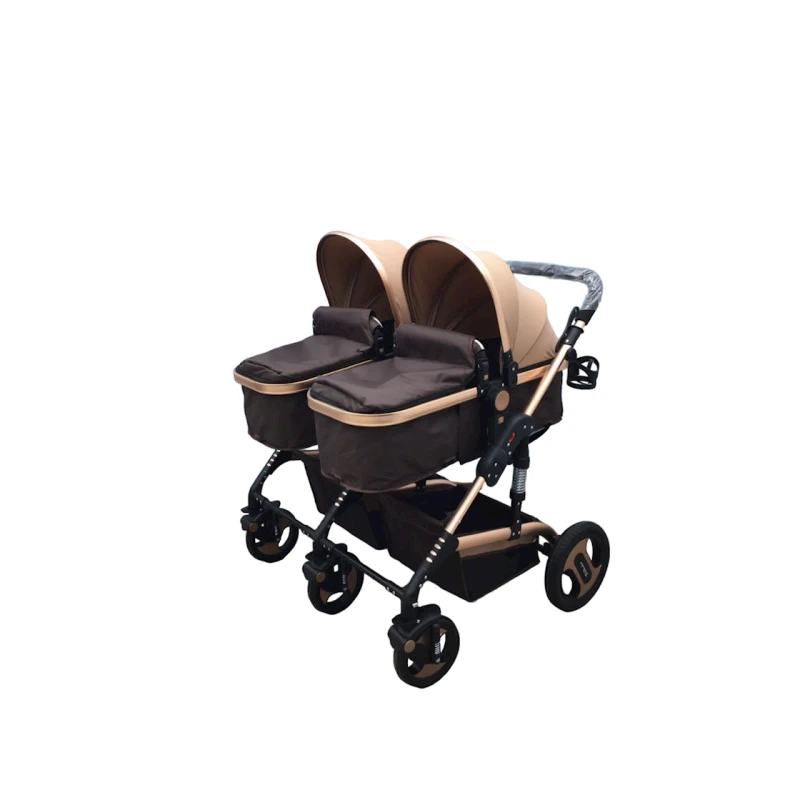 Детская коляска 8080 Коричневая