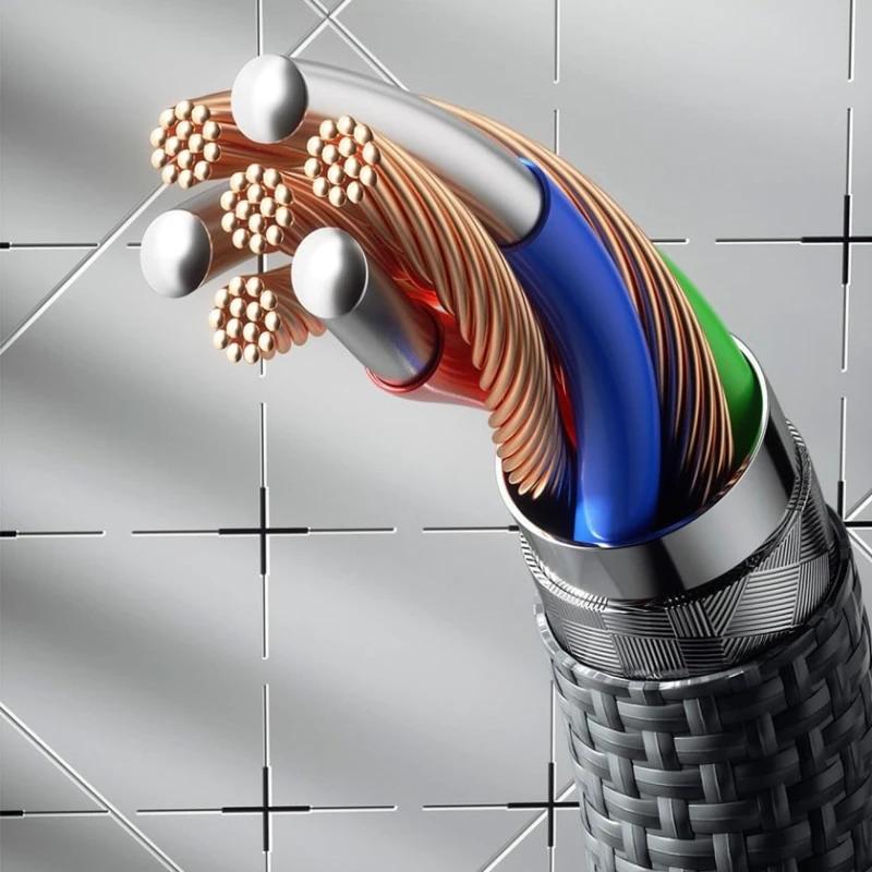 Кабель USB DUDAO L23AC, 1 м, 120W, Серый