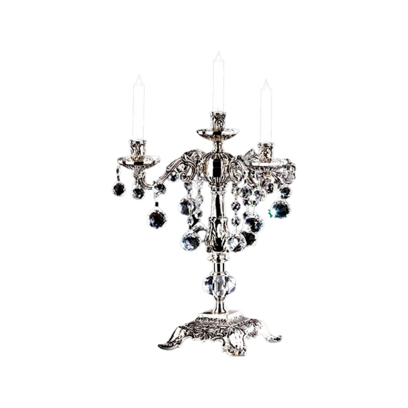 Канделябр Buyuk Saray 0171 59 03 2+1, серебристый