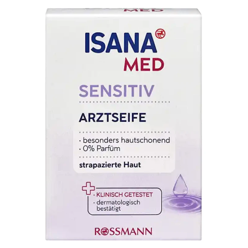 Туалетное мыло Isana Med Sensitive 100 г