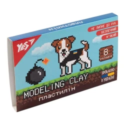 Пластилин Yes 8bit UA, 8 цветов