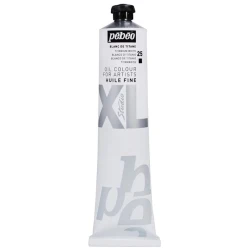 Масляная краска Pebeo Huile Fine XL Titanium White, белый, 200 мл