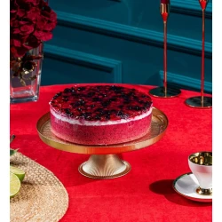 Стойка для торта Emsan Rexy 26 см, стекло, золотистый Стойка для торта Emsan Rexy 26 см, стекло, золотистый