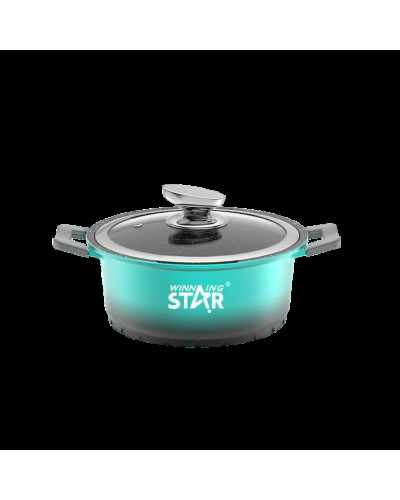 Yemək bişirmək üçün dəst Winning Product ST-5106, firüzəyi, 6 əşya