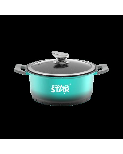 Yemək bişirmək üçün dəst Winning Product ST-5106, firüzəyi, 6 əşya