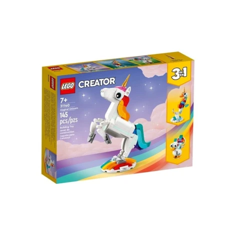 Конструктор Lego Creator Magical Unicorn 31140, 7+ лет, 145 элементов